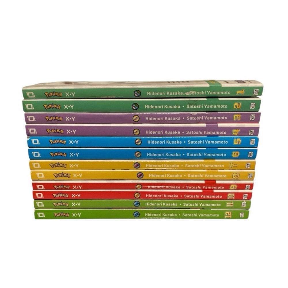 Pokémon | Manga Box Set | X-Y Complete Series v. 1-12 — Books in Great Condition - Picture 11 of 16